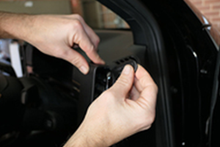 Load image into Gallery viewer, Right Hand Phone/UHF Mic Bracket Next Gen Ranger, Everest & Raptor 22 Onwards - 605834