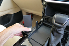 Load image into Gallery viewer, Console Mount Phone/UHF Mic Bracket 300 Series LandCruiser 2021 Onwards – 635702