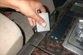 Console Mount Angled Phone/UHF Mic Bracket 200 Series LandCruiser 2008-2015 – 634560