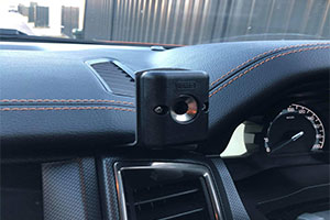 FORD PX2 PX3 RHD Ranger, Raptor and Everest Fixed Mobile Phone or UHF Mic Bracket