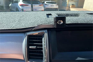 FORD PX2 PX3 Passenger Side RHD Ranger, Raptor and Everest Fixed UHF Mic Bracket