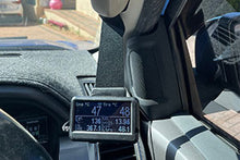 Load image into Gallery viewer, FORD PX2 PX3 RHD Ranger, Raptor and Everest Fixed Mobile Phone or UHF Mic Bracket Right of Steering Wheel