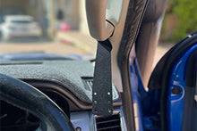 Load image into Gallery viewer, FORD PX2 PX3 RHD Ranger, Raptor and Everest Fixed Mobile Phone or UHF Mic Bracket Right of Steering Wheel