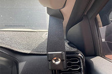 Load image into Gallery viewer, FORD Next Generation Ranger, Raptor and Everest Fixed Mobile Phone or UHF Mic Bracket Right of Steering Wheel With GME MB207 Magnetic Mic Holder