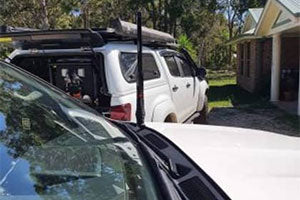 Toyota Prado 150 2017-current Bonnet Antenna Bracket Left Side