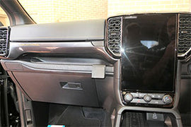 Left Phone/UHF Mic Bracket to suit Next Gen Ranger, & Raptor 2022 Onwards - 655835