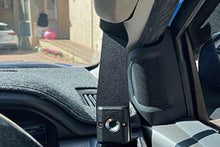 Load image into Gallery viewer, FORD PX2 PX3 RHD Ranger, Raptor and UA Everest Fixed Bracket With GME MB207 Magnetic Holder Right of Steering Wheel