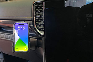 Left Phone/UHF Mic Bracket to suit Next Gen Ranger, & Raptor 2022 Onwards - 655835