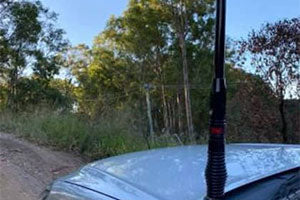 Isuzu DMAX 2012-2020 & MUX 2012-2021 Bonnet Antenna Bracket Left Side