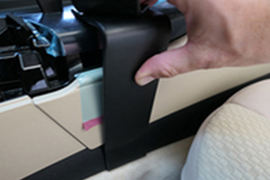 Console Mount Phone/UHF Mic Bracket 300 Series LandCruiser 2021 Onwards – 635702