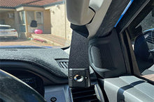 Load image into Gallery viewer, FORD Next Generation Ranger, Raptor and Everest Fixed Mobile Phone or UHF Mic Bracket Right of Steering Wheel
