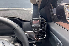 Load image into Gallery viewer, FORD Next Generation Ranger, Raptor and Everest Fixed Mobile Phone or UHF Mic Bracket Right of Steering Wheel