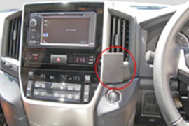 Drivers Side Phone/UHF Mic Bracket 200 Series LandCruiser 2016-2021 – 655177 - Does not suit GX