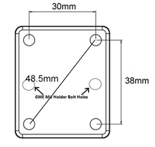 Load image into Gallery viewer, FORD PX2 PX3 RHD Ranger, Raptor and Everest Fixed Mobile Phone or UHF Mic Bracket Right of Steering Wheel image 1